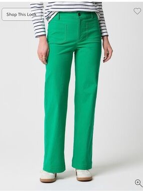 NWT J. Crew Lizzie wide-leg pant